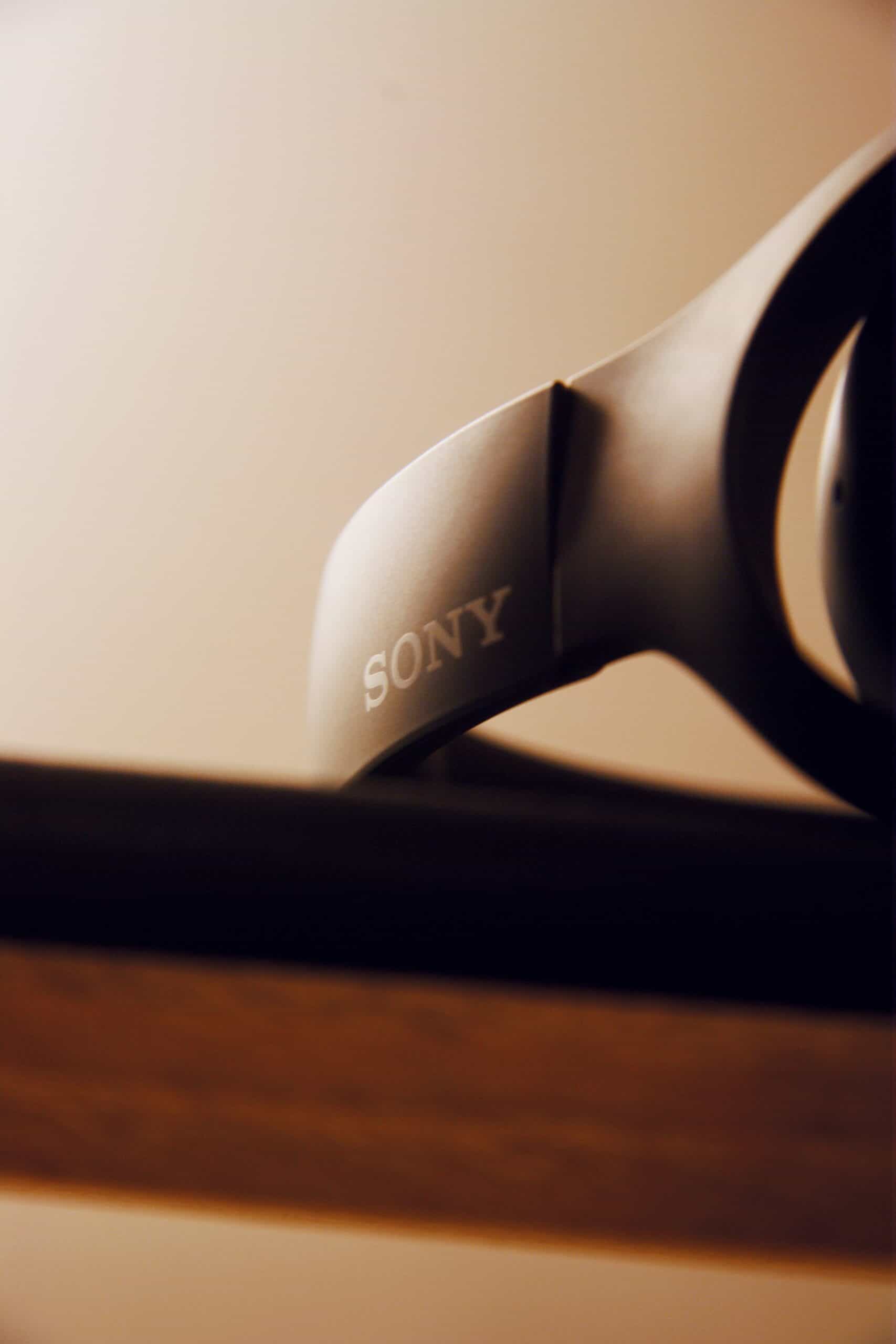 Sony WH-1000XM6 wireless noise-canceling headphones with foldable design and soft vegan leather earcups, ideal for travel and immersive audio.